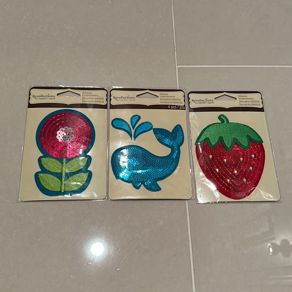 Adhesive embellishment crafts